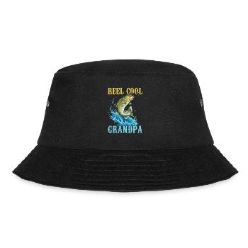 Reel Cool Grandpa Angler Pêche Pêche Pêcheur - Bob - noir - Devant - Lela (165cm)
