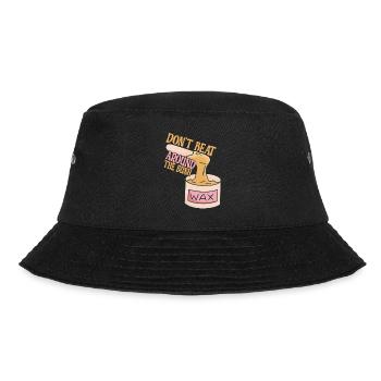Kosmetikerin Kosmetik - Bucket Hat - Schwarz - Vorne - Lela (165cm)