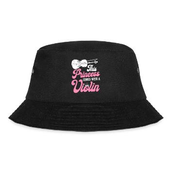 Violin Violinist Girl This - Bucket Hat - black - Front - Lela (165cm)