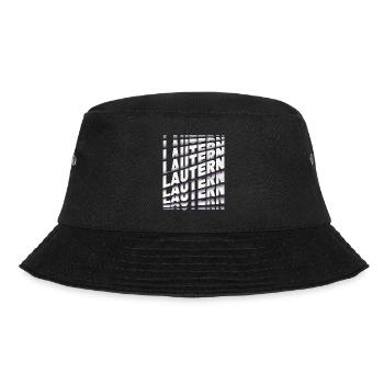 Lautern Germany City Font Skyline Home - Bucket Hat - black - Front - Lela (165cm)