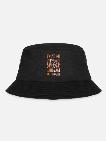 Speech Therapist Therapy Assistant - Bucket Hat - Schwarz
