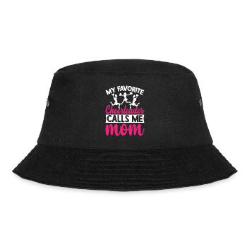 My favorite cheerleader calls me Mama lus - Bucket Hat - black - Front - Lela (165cm)
