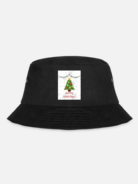 FROHE WEIHNACHTEN - Bucket Hat - Schwarz