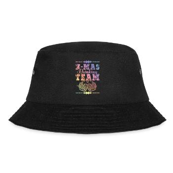 X-mas Drinking Team - Bucket Hat - Schwarz - Vorne - Lela (165cm)