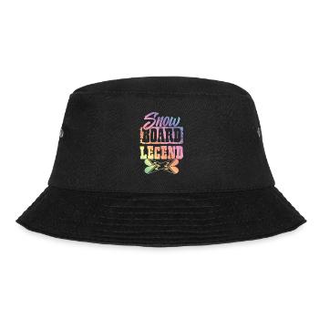 Snowboard Legend - Bucket Hat - Schwarz - Vorne - Lela (165cm)