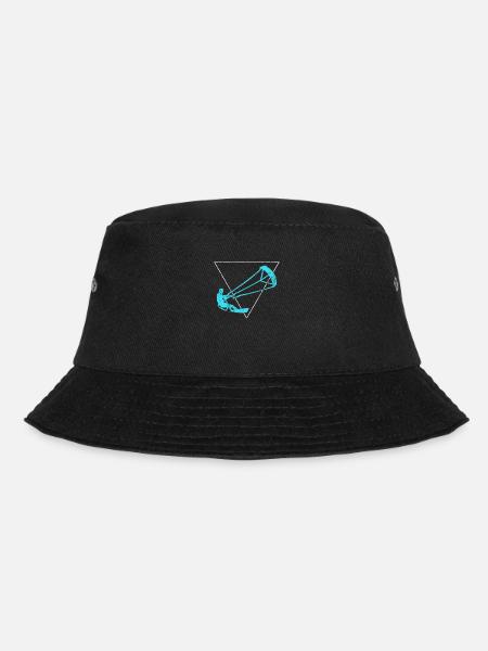 kite surfen - Bucket Hat - Schwarz