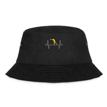 Boxing heartbeat - Bucket Hat - black - Front - Lela (165cm)