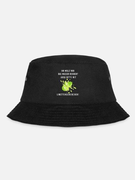 Wasser reichen - Bucket Hat - Schwarz