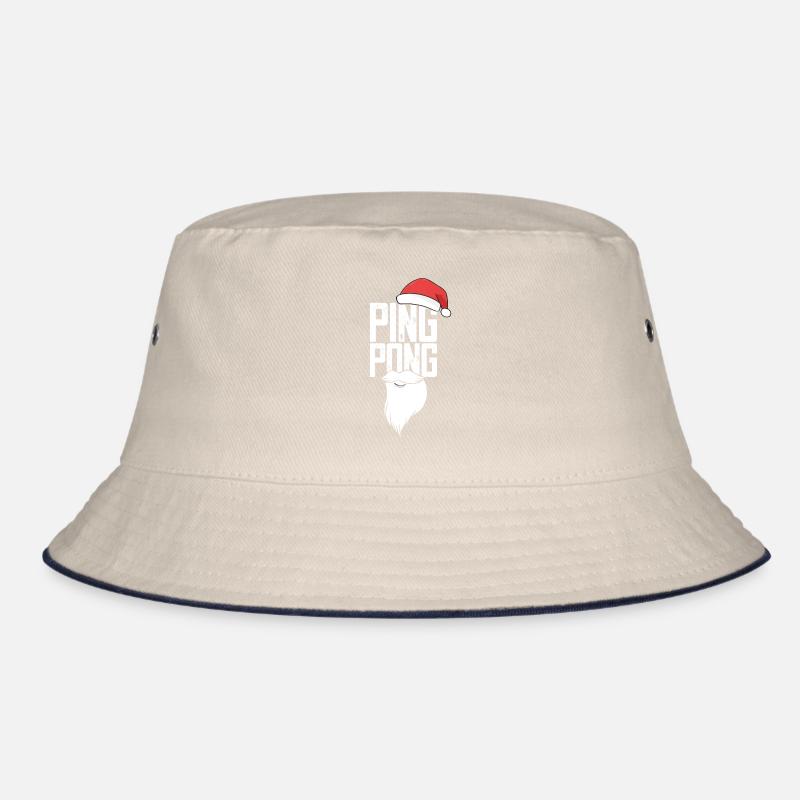 Ping Pong Chapeau de Noël Tennis de table Batte Bob