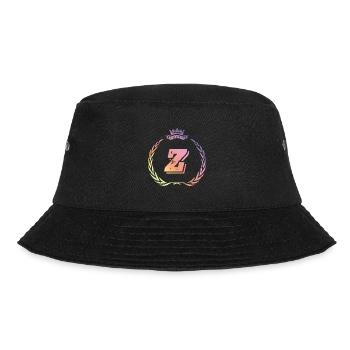 Z Buchstabe Kranz - Bucket Hat - Schwarz - Vorne - Lela (165cm)