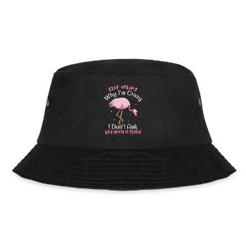 Arrêtez de demander pourquoi je suis fou Flamingo - Bob - noir - Devant - Lela (165cm)