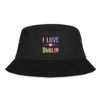 I Love Dublin - Bucket Hat - black - Front - Lela (165cm)