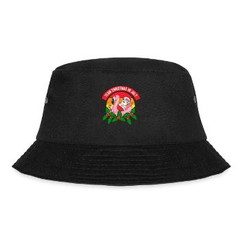 Team Weihnachten Im Juli Christmas In July Santa - Bucket Hat - Schwarz - Vorne - Lela (165cm)
