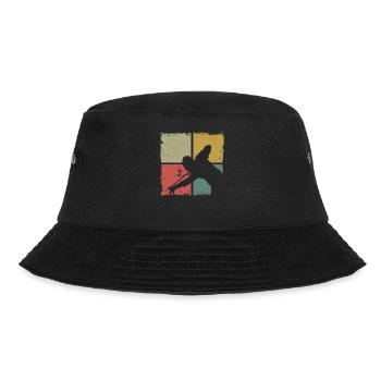 Billiards Pool Player Ball Retro - Bucket Hat - black - Front - Lela (165cm)