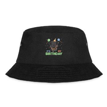 Labrador pour les enfants d’anniversaire c’est mon anniversaire - Bob - noir - Devant - Lela (165cm)