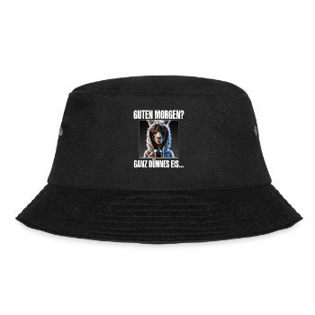 Guten Morgen Ganz Dünnes Eis - Bucket Hat - Schwarz - Vorne - Lela (165cm)