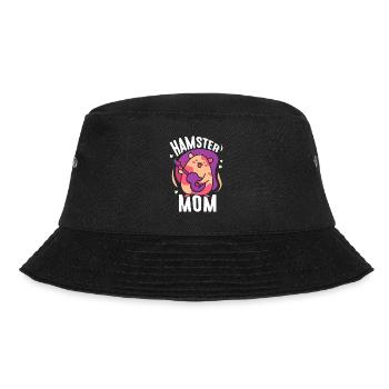 Hamster Mom Owner Cute Pet - Bucket Hat - black - Front - Lela (165cm)