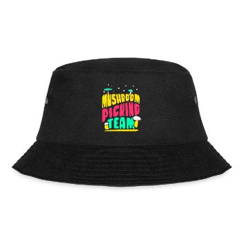 Mushroom Pickers Team Mushroom Pickers Mushroom Pickers Mushroom Pickers - Bucket Hat - black - Front - Lela (165cm)