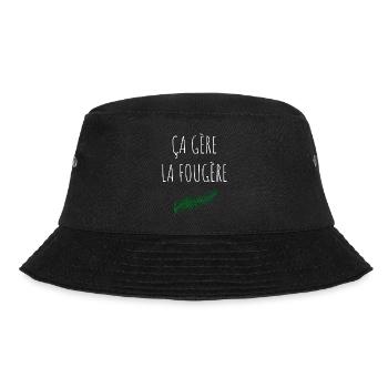 ça gère la fougère - Bob - noir - Devant - Lela (165cm)