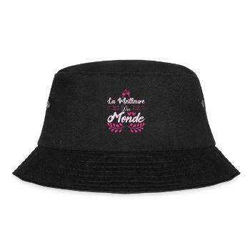 La meilleur du monde. Cadeau copine cadeau d'amour - Bob - noir - Devant - Lela (165cm)