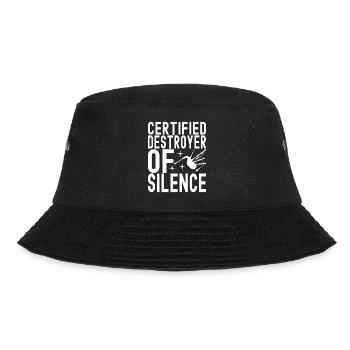 Dudelsack Dudelsackspieler - Bucket Hat - Schwarz - Vorne - Lela (165cm)
