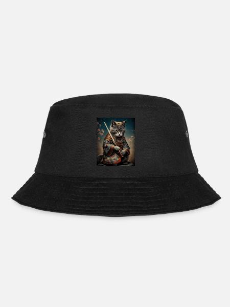 Chatmurai 12 - Bucket Hat - Schwarz