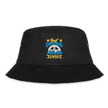 Bester Fahrlehrer Aller Zeiten Beruf Fahrschule - Bucket Hat - Schwarz - Vorne - Lela (165cm)