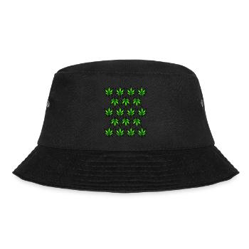 Cannabis - Bucket Hat - black - Front - Lela (165cm)