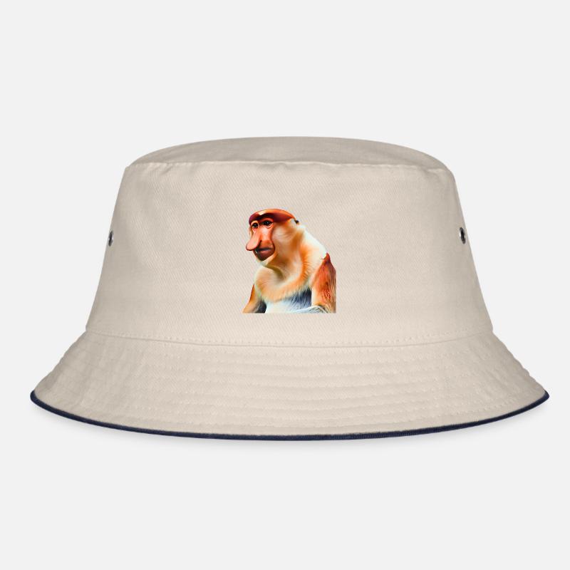 The exotic proboscis monkey Bucket Hat