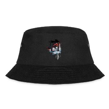 M - Bucket Hat - Schwarz - Vorne - Lela (165cm)