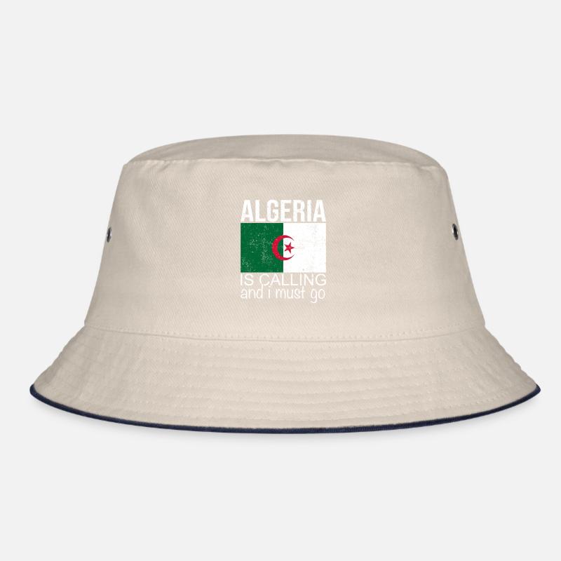 Algeria Slogan Bucket Hat
