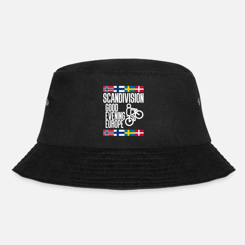 Scandinavia Eurovision - Bucket Hat - black