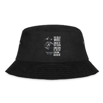 Whale Watchers - Bucket Hat - black - Front - Lela (165cm)