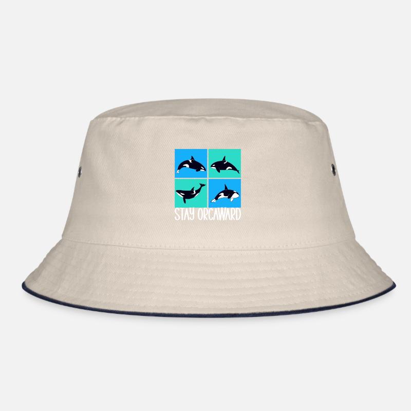 Whale Whale Watching Orca Bucket Hat