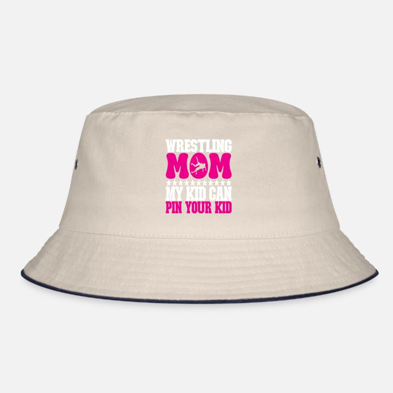 Wrestling Mom Ringen Ringer Bucket Hat