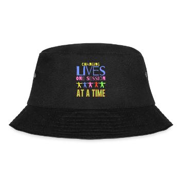 Changing Lives One Session At A Time - Bucket Hat - black - Front - Lela (165cm)