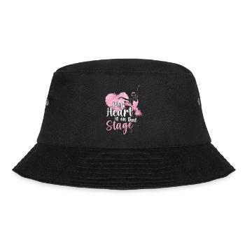 Ballet Dancer Dance Girl Ballerina - Bucket Hat - Schwarz - Vorne - Lela (165cm)