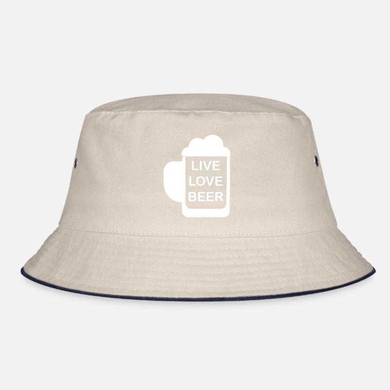 Bier Wein Whiskey Schnaps Alkohol Bucket Hat