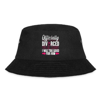 Divorce Divorced - Bucket Hat - black - Front - Lela (165cm)