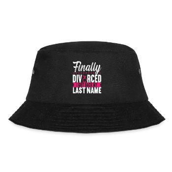 Divorce Divorced - Bucket Hat - black - Front - Lela (165cm)