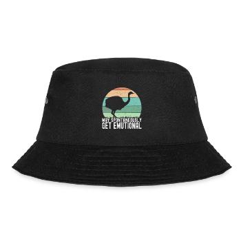 Emu Strauss - Bucket Hat - black - Front - Lela (165cm)
