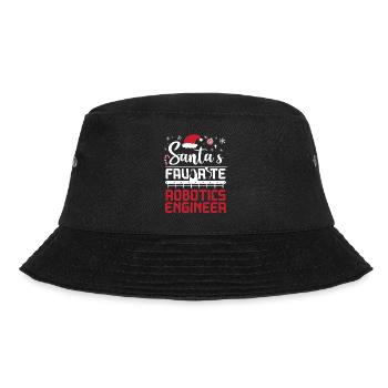 Robot Robotics Engineer Christmas - Bucket Hat - black - Front - Lela (165cm)