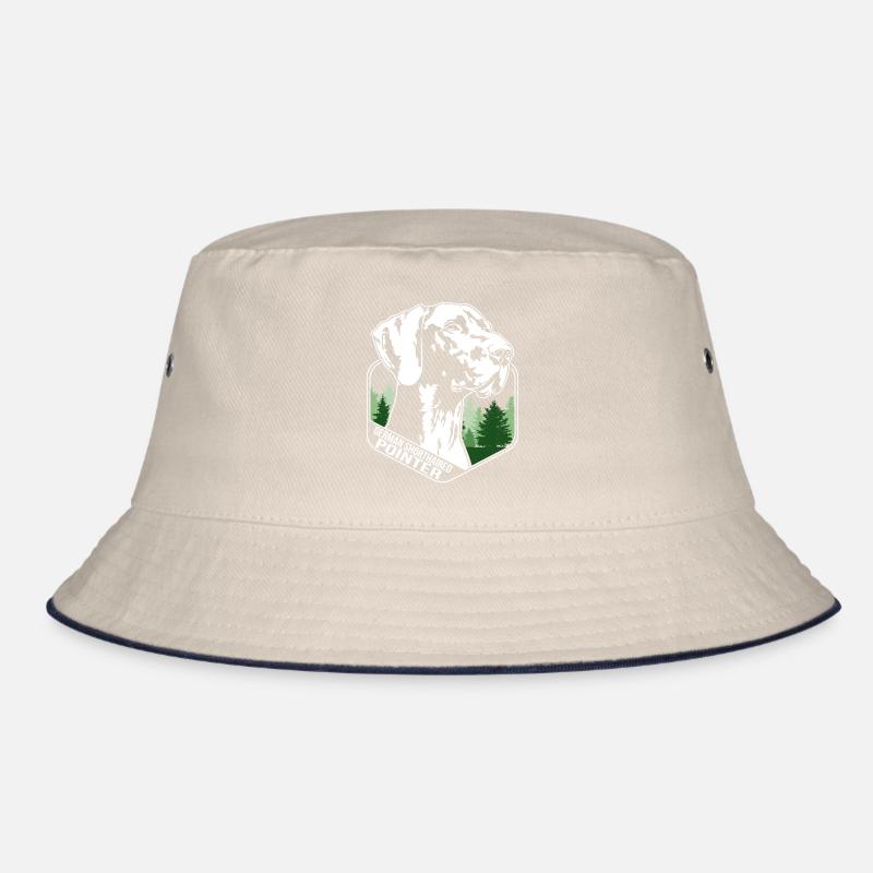 German Shorthaired Pointer Hund Wilsigns Jagdhunde Bucket Hat