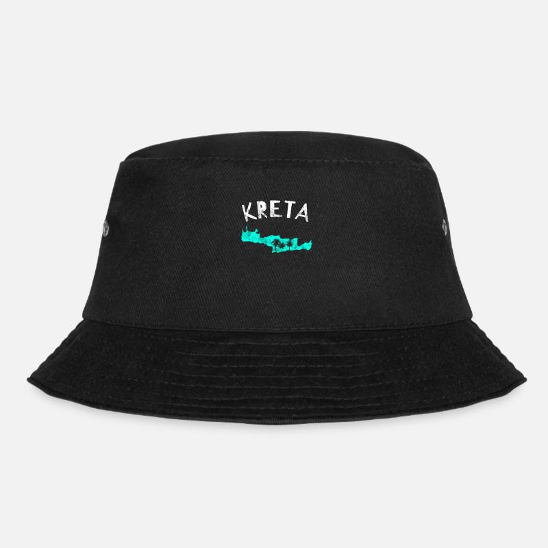 Kreta - Bucket Hat - Schwarz