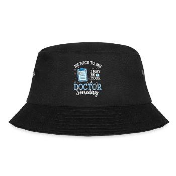 Doctor Medicine Blood Doctors - Bucket Hat - black - Front - Lela (165cm)