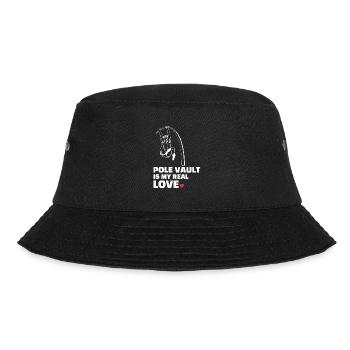 I love pole vaulting - Bucket Hat - black - Front - Lela (165cm)