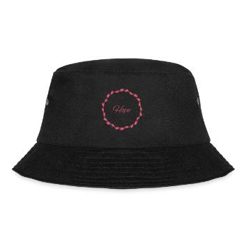 Hope - Bucket Hat - Schwarz - Vorne - Lela (165cm)