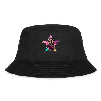 Deutscher Schäferhund - Bucket Hat - Schwarz - Vorne - Lela (165cm)