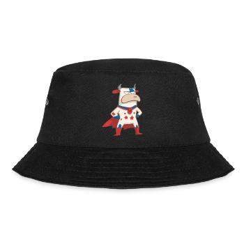 Die Superkuh - Bucket Hat - Schwarz - Vorne - Lela (165cm)