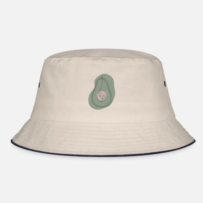 Avocado Mädchen Bucket Hat